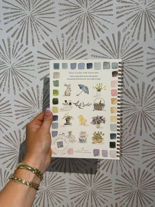 Spring watercolor workbook - Simply Sunflowers