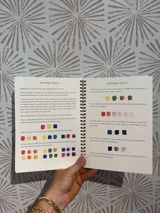 Spring watercolor workbook - Simply Sunflowers