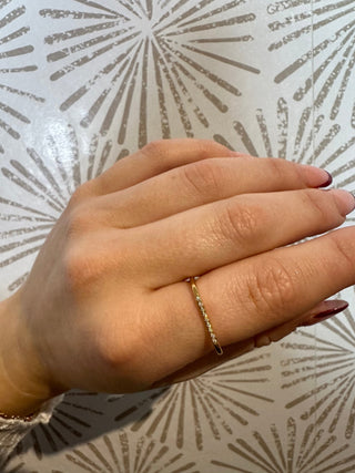 Square Mica Ring - Simply Sunflowers