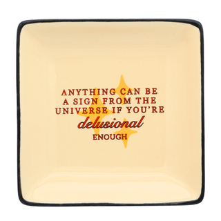 Square Trinket Tray Sign From The Universe - Simply Sunflowers