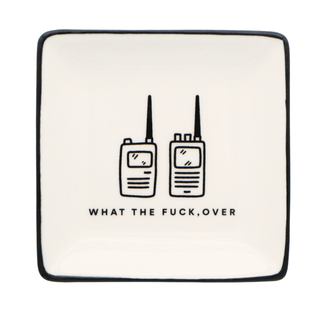 Square Trinket Tray What The Fuck Over - Simply Sunflowers