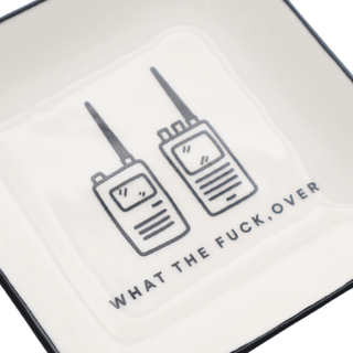 Square Trinket Tray What The Fuck Over - Simply Sunflowers