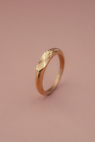 Starburst Signet Ring - Simply Sunflowers