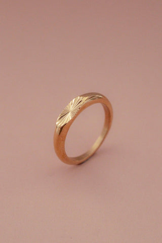Starburst Signet Ring - Simply Sunflowers