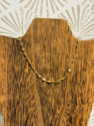 Stone Chain Necklace - Simply Sunflowers