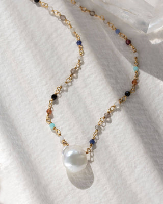 Stone & Sea Necklace - Simply Sunflowers