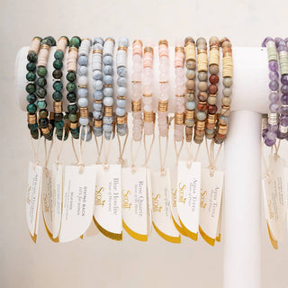 Stone Stacking Bracelet - Simply Sunflowers