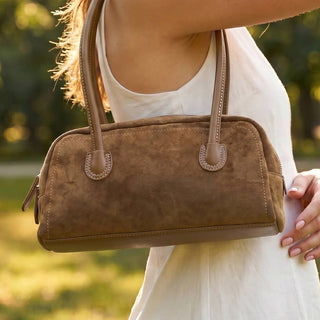 Suede Bag - Simply Sunflowers