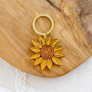 Sunflower Field Keychain - Simply Sunflowers