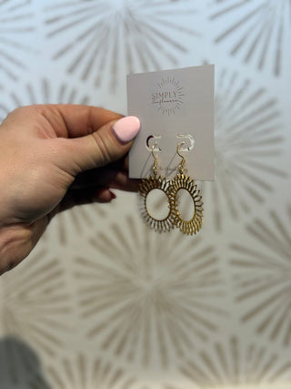 Sunny Morning Earrings - Simply Sunflowers