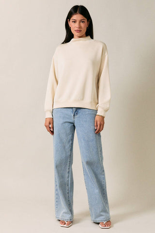 Sunrise Mockneck - Simply Sunflowers