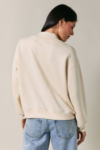 Sunrise Mockneck - Simply Sunflowers