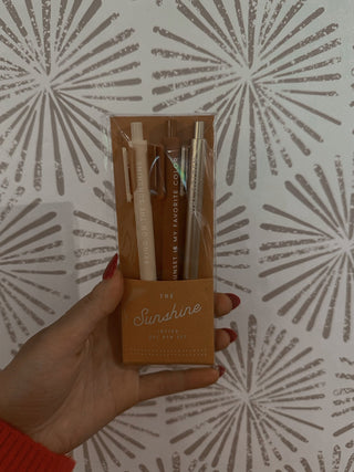 Sunshine Pens - Simply Sunflowers