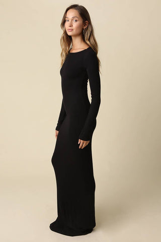 Tamia Bodycon Maxi Dress - Simply Sunflowers