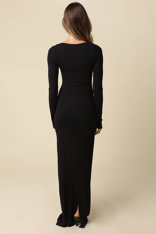 Tamia Bodycon Maxi Dress - Simply Sunflowers