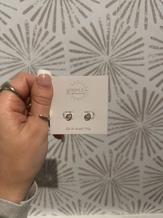 Tara Heart Earrings - Simply Sunflowers