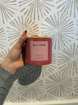 Tea Time Candle - Simply Sunflowers