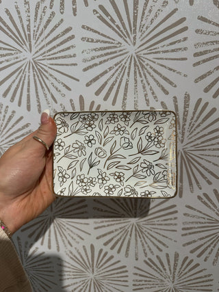 Terracotta Flowers Dish - Simply Sunflowers