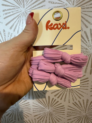 The Bow Slickback Ponytails - Simply Sunflowers