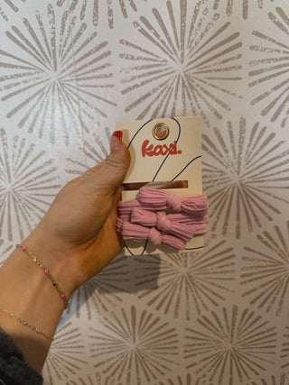 The Bow Slickback Ponytails - Simply Sunflowers