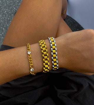 THE CHAIN WATCH BAND BRACELET - Simply Sunflowers