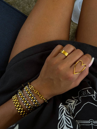 THE CHAIN WATCH BAND BRACELET - Simply Sunflowers