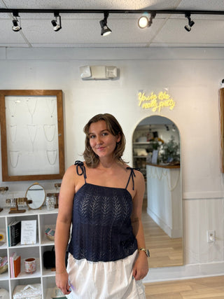 The Hamptons Knit Top - Simply Sunflowers