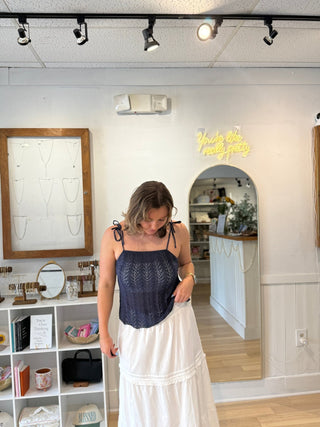 The Hamptons Knit Top - Simply Sunflowers