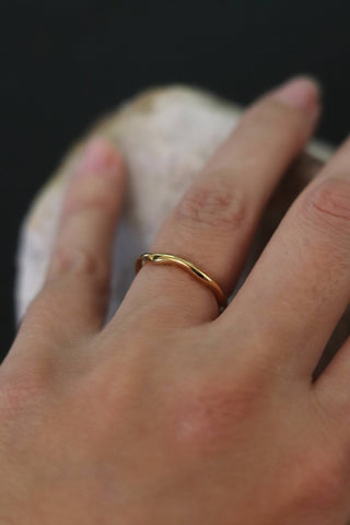 The Wavey Ring - Simply Sunflowers