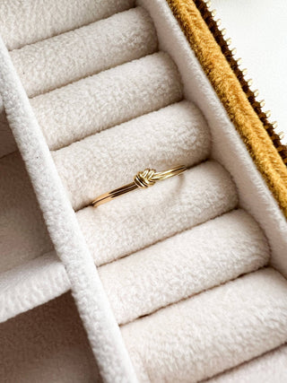 Thin Twisted Ring - Simply Sunflowers