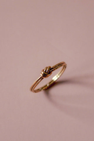 Thin Twisted Ring - Simply Sunflowers