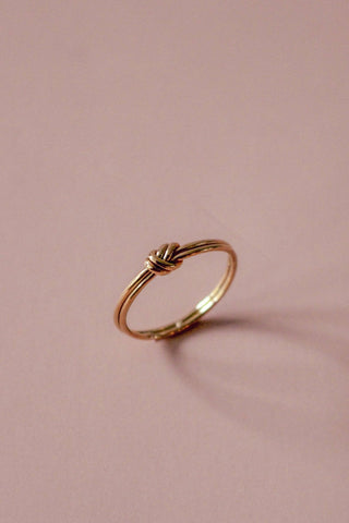 Thin Twisted Ring - Simply Sunflowers