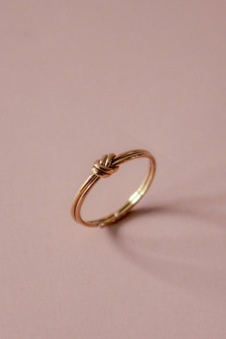 Thin Twisted Ring - Simply Sunflowers
