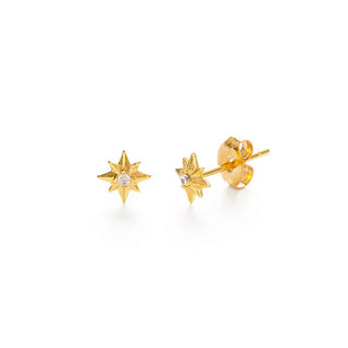 Tiny Venus Star Stud Earrings - Simply Sunflowers