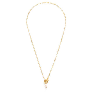 Toggle Clasp with Pearl Necklace - Simply Sunflowers