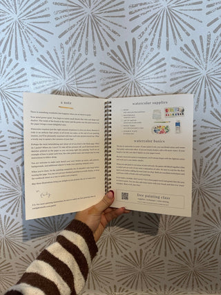 Tropical watercolor workbook - Simply Sunflowers