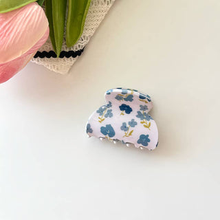 Tulip Floral Print Hair Claw, Bow & Teddy Bear Hair Clip - Simply Sunflowers