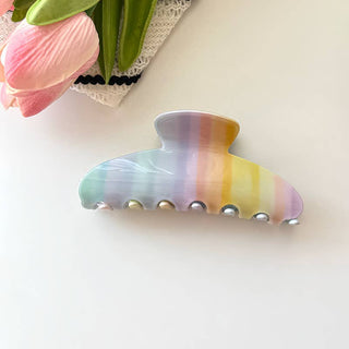 Tulip Floral Print Hair Claw, Bow & Teddy Bear Hair Clip - Simply Sunflowers