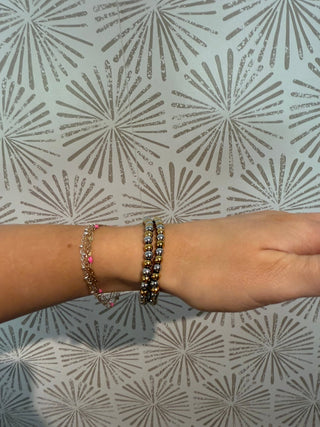 Two Tone Bracelet - Simply Sunflowers