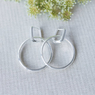 Twofold Earrings-Circle - Simply Sunflowers