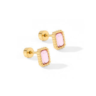 Madison Pink Studs