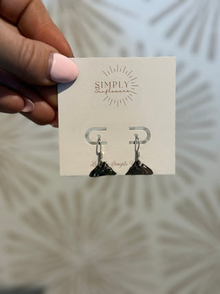 Up on the Mountain Earrings - Simply Sunflowers