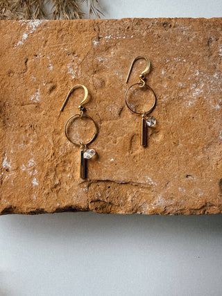 Vale Hoop Earrings - Simply Sunflowers