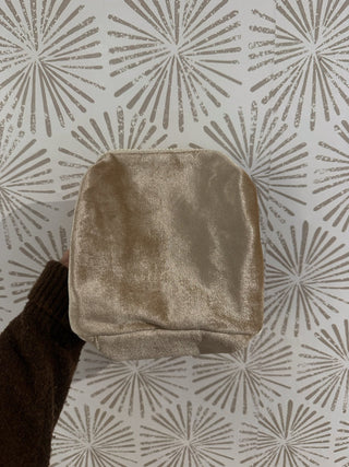 Velvet Makeup Bag - Simply Sunflowers