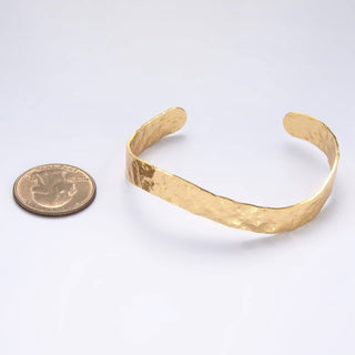 Wave Hammered Cuff Braceelt - Simply Sunflowers