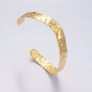 Wave Hammered Cuff Braceelt - Simply Sunflowers