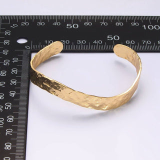 Wave Hammered Cuff Braceelt - Simply Sunflowers