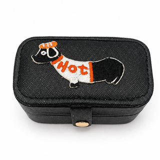 Weiner Dog Jewelry Case - Simply Sunflowers