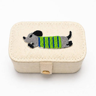 Weiner Dog Jewelry Case - Simply Sunflowers