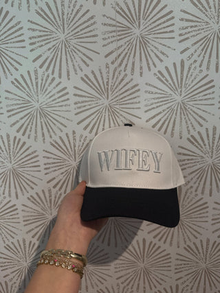 Wifey Trucker Hat - Simply Sunflowers